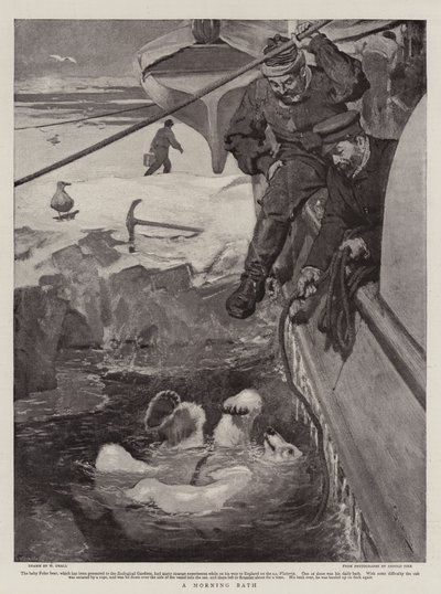 A Morning Bath by William Small